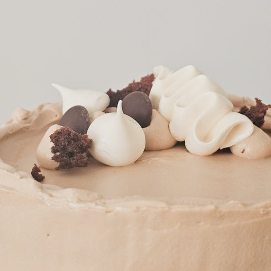 Dark Bittersweet Chocolate Cake